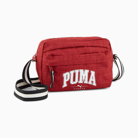 PUMA Squad X-Body Bag, Intense Red-Heather, small-PHL
