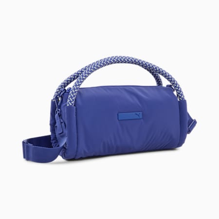 LUXE Cross-Body Grip Bag, Lapis Lazuli, small-SEA