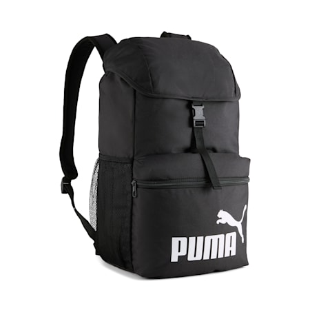 PUMA PHASE Rucksack mit Klappe, PUMA Black, small