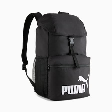 PUMA PHASE Hooded Backpack, PUMA Black, small