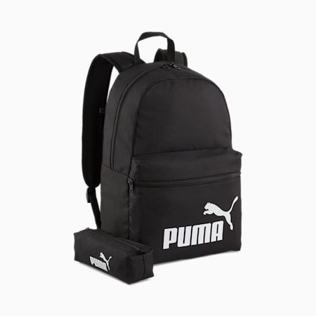 PUMA PHASE Backpack Set, PUMA Black, small-IDN