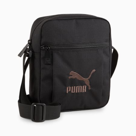 Classics Archive Portable Bag, PUMA Black-PUMA Black, small-PHL