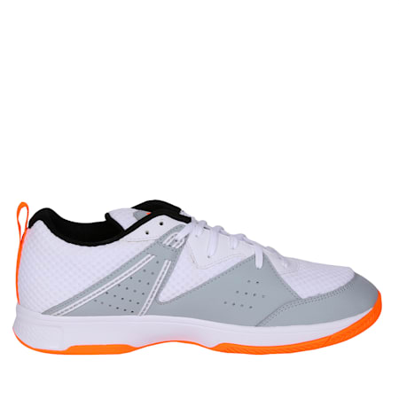 PUMA Stoker.18 Indoor Training Shoes, White-Quarry-Orange, small-SEA