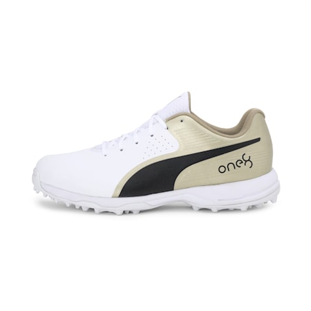 puma one8 cricket shoes gold