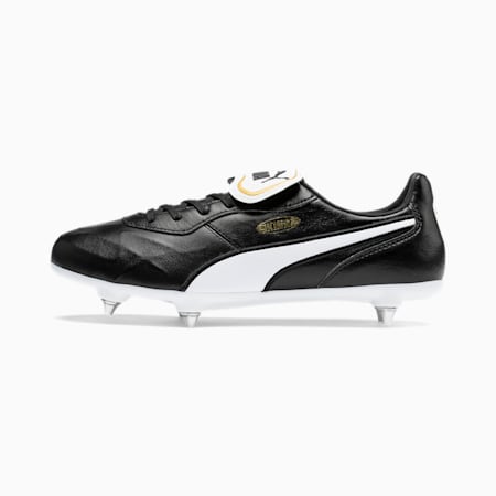 KING TOP SG Football Boots, Puma Black-Puma White, small-GBR