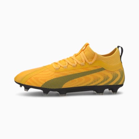 puma orange football boots
