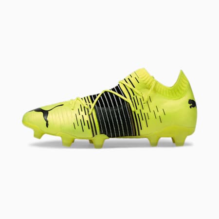 FUTURE Z 1.1 FG/AG Men's Football Boots, Yellow Alert-Black-White, small-GBR