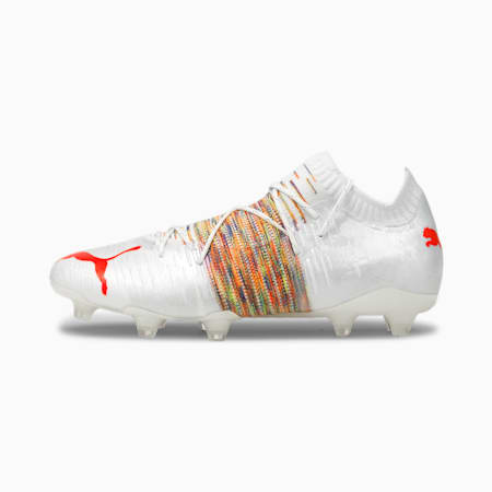 FUTURE Z 1.1 FG/AG Football Boots, Puma White-Red Blast, small-AUS