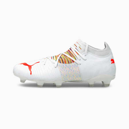 FUTURE 3.1 FG/AG Men's Football Boots, Puma White-Red Blast, small-SEA