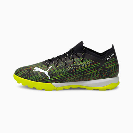 Puma公式 ウルトラ 1 2 プロ ゲージ トレーニング シューズ サッカー ハードグラウンド 人工芝 メンズ Black White Yellow Alert プーマ サッカー プーマ