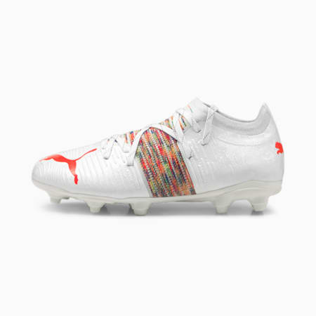 FUTURE Z 2.1 FG/AG Youth Football Boots, Puma White-Red Blast, small
