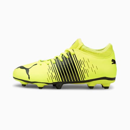 yellow soccer cleats