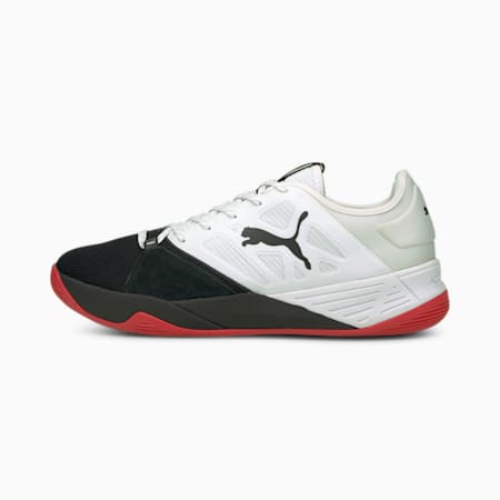 Accelerate Turbo Nitro Handballschuhe Puma White Black Red Puma Shoes Puma Deutschland