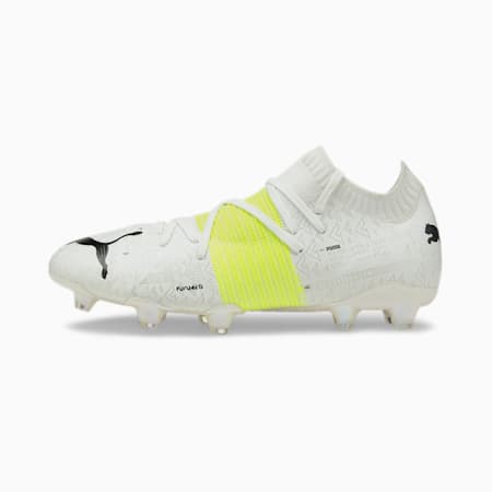 Future Z 1 1 Teaser Fg Ag Men S Football Boots White Yellow Alert Black Puma Shoes Puma Germany