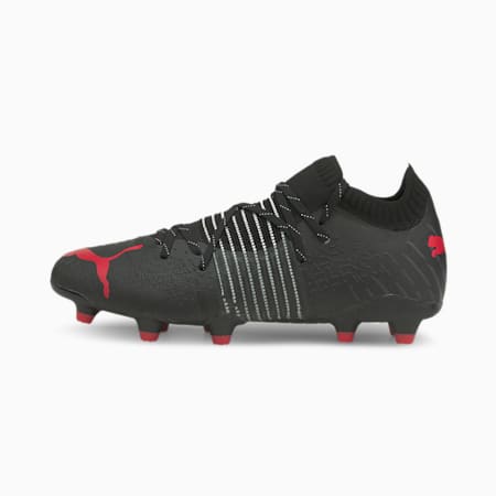 Future Z 1.2 FG/AG Men's Football Boots, Puma Black-Sunblaze, small-NZL