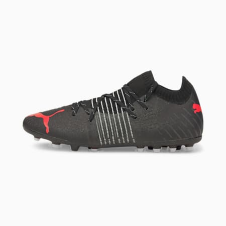Future Z 1.2 MG Men's Football Boots, Puma Black-Sunblaze, small-GBR