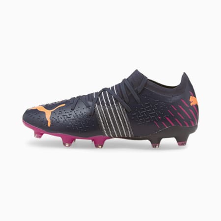 Future Z 2.2 FG/AG Men's Football Boots, Parisian Night-Neon Citrus-Festival Fuchsia, small-AUS