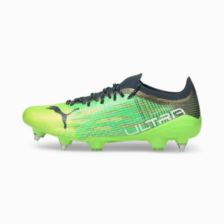 Botas de fútbol ULTRA 1.3 MxSG, Green Glare-Elektro Aqua-Spellbound, small