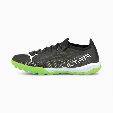 ULTRA 1.3 PRO CAGE Men’s Football Boots, Puma Black-Puma White-Green Glare, small-GBR