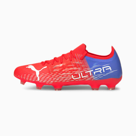ULTRA 3.3.FG/AG Men's Football Boots, Sunblaze-Puma White-Bluemazing, small