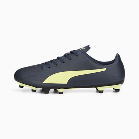 Rapido III Men's Football Boots, Parisian Night-Fresh Yellow-Ebony, small-IND