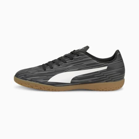 Rapido III IT Men's Football Boots, Puma Black-Puma White-CASTLEROCK, small-SEA