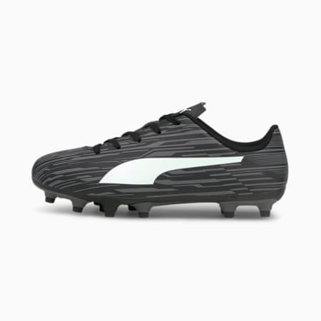 Rapido III Youth Football Boots, Puma Black-Puma White-CASTLEROCK, small-IND