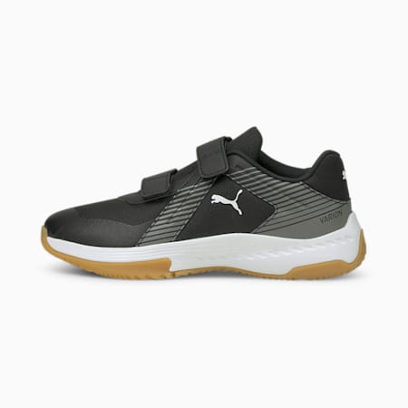 Varion V Youth Indoor Sports Shoes, Puma Black-Ultra Gray-Gum, small