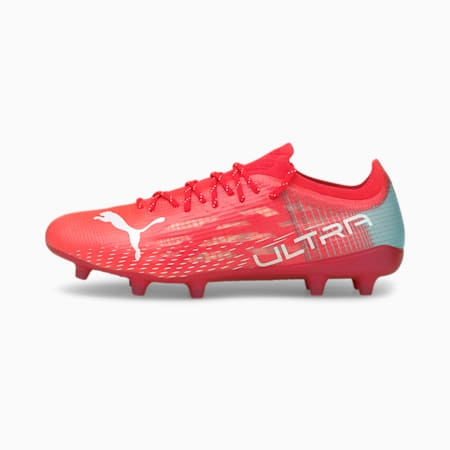 ULTRA 1.3 FG/AG Women’s Football Boots, Sunblaze-Puma White-Elektro Aqua, small-AUS