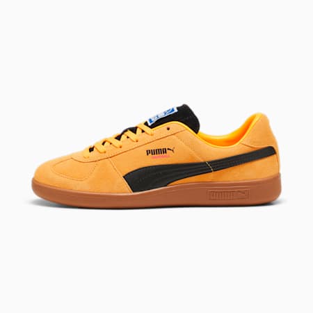 Chaussures de handball PUMA, Sun Stream-PUMA Black-Caramel Latte, small