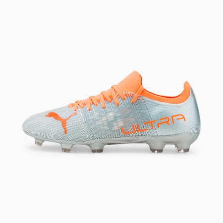 ULTRA 3.4 FG/AG Men's Football Boots, Diamond Silver-Neon Citrus, small
