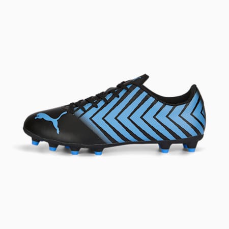 TACTO II FG/AG Men's Football Boots, PUMA Black-Dusky Blue, small-THA