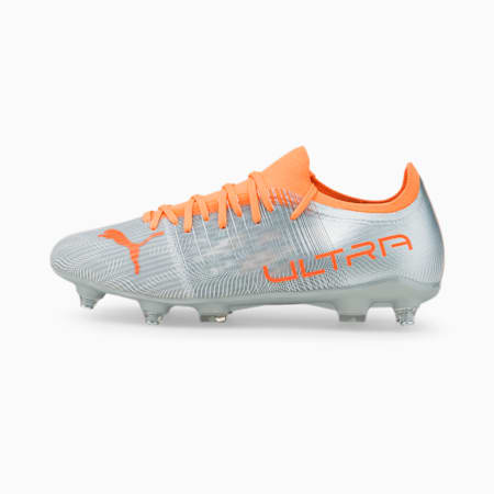 ULTRA 3.4 MxSG Men's Football Boots, Diamond Silver-Neon Citrus, small