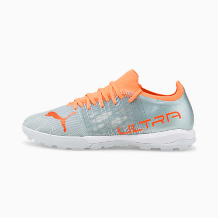 ULTRA 3.4 TT Men's Football Boots, Diamond Silver-Neon Citrus, small