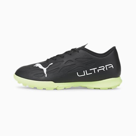 ULTRA 4.4 TT Youth Football Boots, Puma Black-Puma White-Fizzy Light, small-AUS