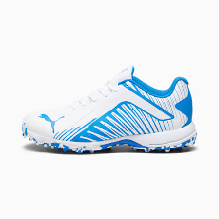 FH Rubber 22 Men's Cricket Shoes, PUMA White-Ultra Blue, small-AUS