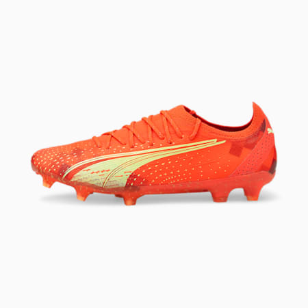 ULTRA Ultimate FG/AG Football Boots, Fiery Coral-Fizzy Light-Puma Black, small-AUS