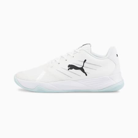 Scarpe da pallamano Accelerate Pro II, Puma White-Puma Black-Nitro Blue-Arctic Ice, small