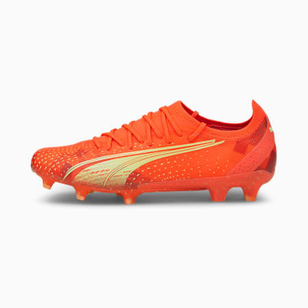 ULTRA Ultimate FG/AG Women's Football Boots, Fiery Coral-Fizzy Light-PUMA Black, small-AUS