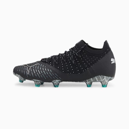 FUTURE 1.4 FG/AG Men's Football Boots, Puma Black-Quarry-Elektro Aqua, small-AUS