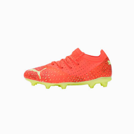 퓨쳐  2.4 FG/AG JR, Fiery Coral-Fizzy Light-Puma Black-Salmon, small-KOR