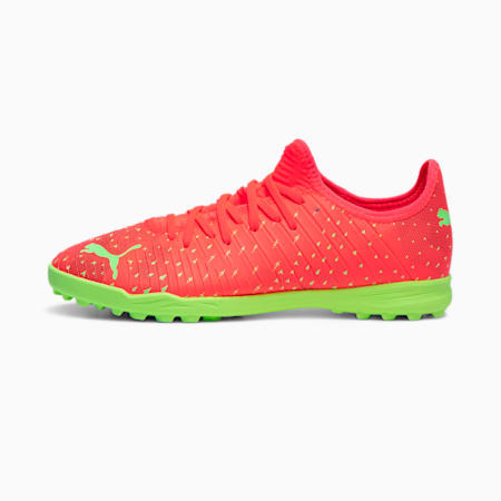 Chaussures de football FUTURE 4.4 TT Enfant et Adolescent, Fiery Coral-Fizzy Light-Puma Black-Salmon, small