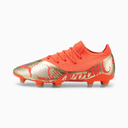 Sepatu Bola Pria Neymar Jr FUTURE 2.4 FG/AG, Fiery Coral-Gold, small-IDN