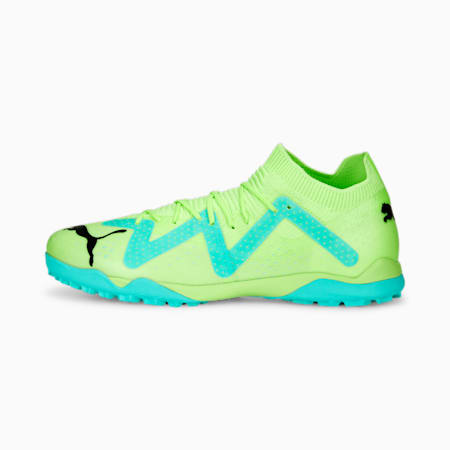 حذاء كرة قدم FUTURE Match TT, Fast Yellow-PUMA Black-Electric Peppermint, small-DFA