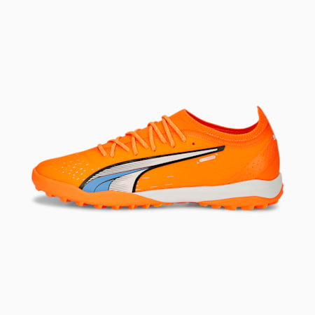 ULTRA ULTIMATE CAGE TT Football Boots, Ultra Orange-PUMA White-Blue Glimmer, small-AUS