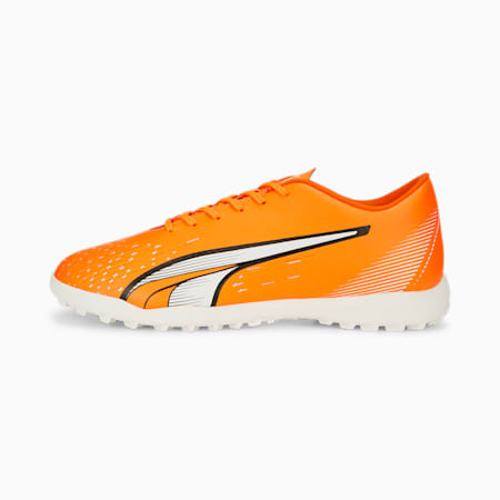 Chaussures de football ULTRA Play TT, Ultra Orange-PUMA White-Blue Glimmer, small