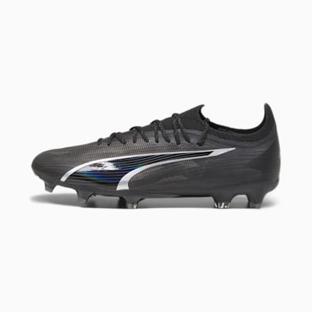 ULTRA ULTIMATE FG/AG Unisex Football Boots, PUMA Black-Asphalt, small-AUS