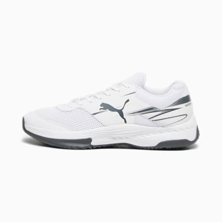 Varion II Indoor Sports Shoes, PUMA White-Shadow Gray, small
