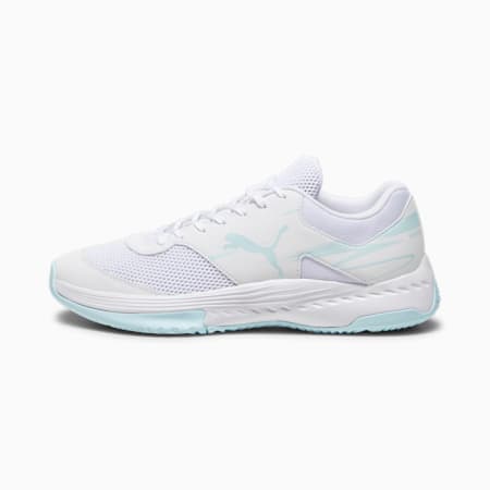 Varion II Indoor Sports Shoes, PUMA White-Light Aqua, small