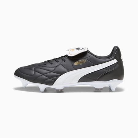 Scarpe da calcio KING TOP MxSG, PUMA Black-PUMA White-PUMA Gold, small